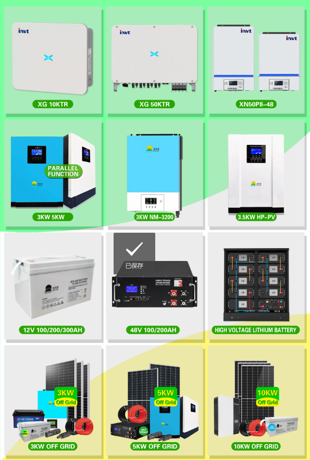 KIT SOLAIRE RESIDENTIEL , INDUSTRIEL ET COMMERCIAL HORS RESEAU